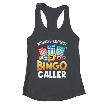 Funny Coolest Bingo Caller Gambling Bingo Player Game Lover Shirt & Tank Top | siriusteestore