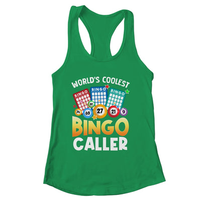 Funny Coolest Bingo Caller Gambling Bingo Player Game Lover Shirt & Tank Top | siriusteestore