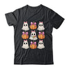 Funny Coquette Bow Pumpkin Halloween Ghost Spooky Season Shirt & Sweatshirt | siriusteestore
