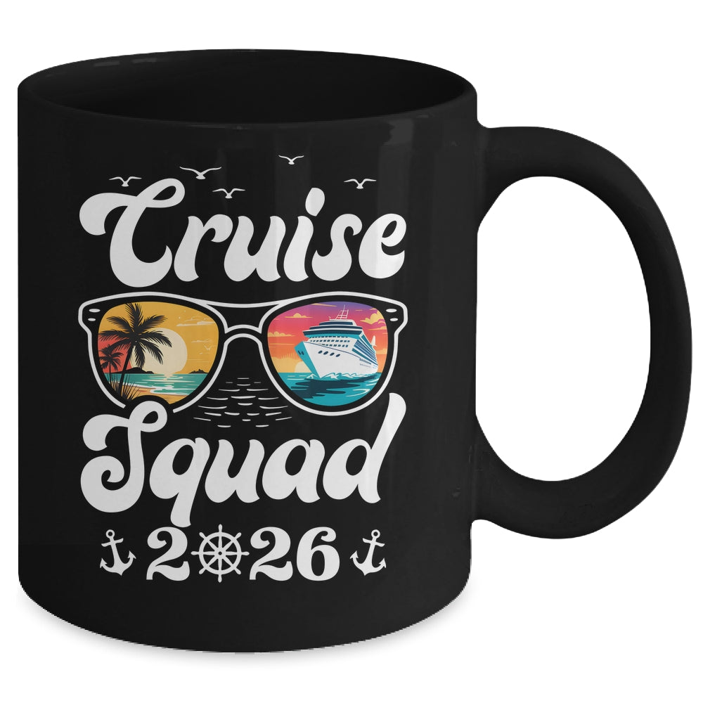 Funny Cruise Squad 2026 Summer Vacation Matching Family Mug | siriusteestore