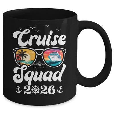 Funny Cruise Squad 2026 Summer Vacation Matching Family Mug | siriusteestore