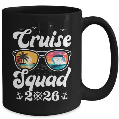 Funny Cruise Squad 2026 Summer Vacation Matching Family Mug | siriusteestore