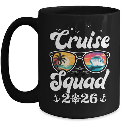 Funny Cruise Squad 2026 Summer Vacation Matching Family Mug | siriusteestore
