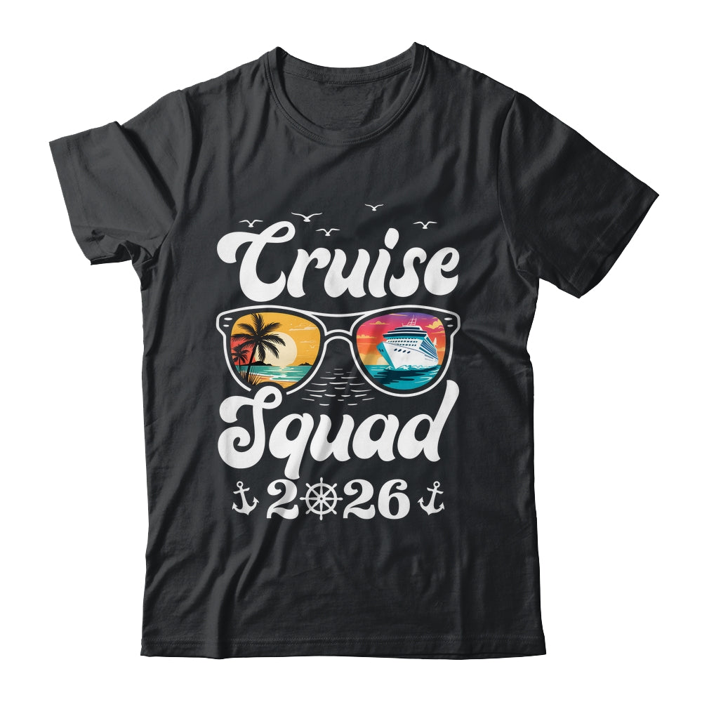 Funny Cruise Squad 2026 Summer Vacation Matching Family Shirt & Tank Top | siriusteestore