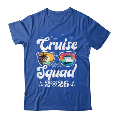 Funny Cruise Squad 2026 Summer Vacation Matching Family Shirt & Tank Top | siriusteestore