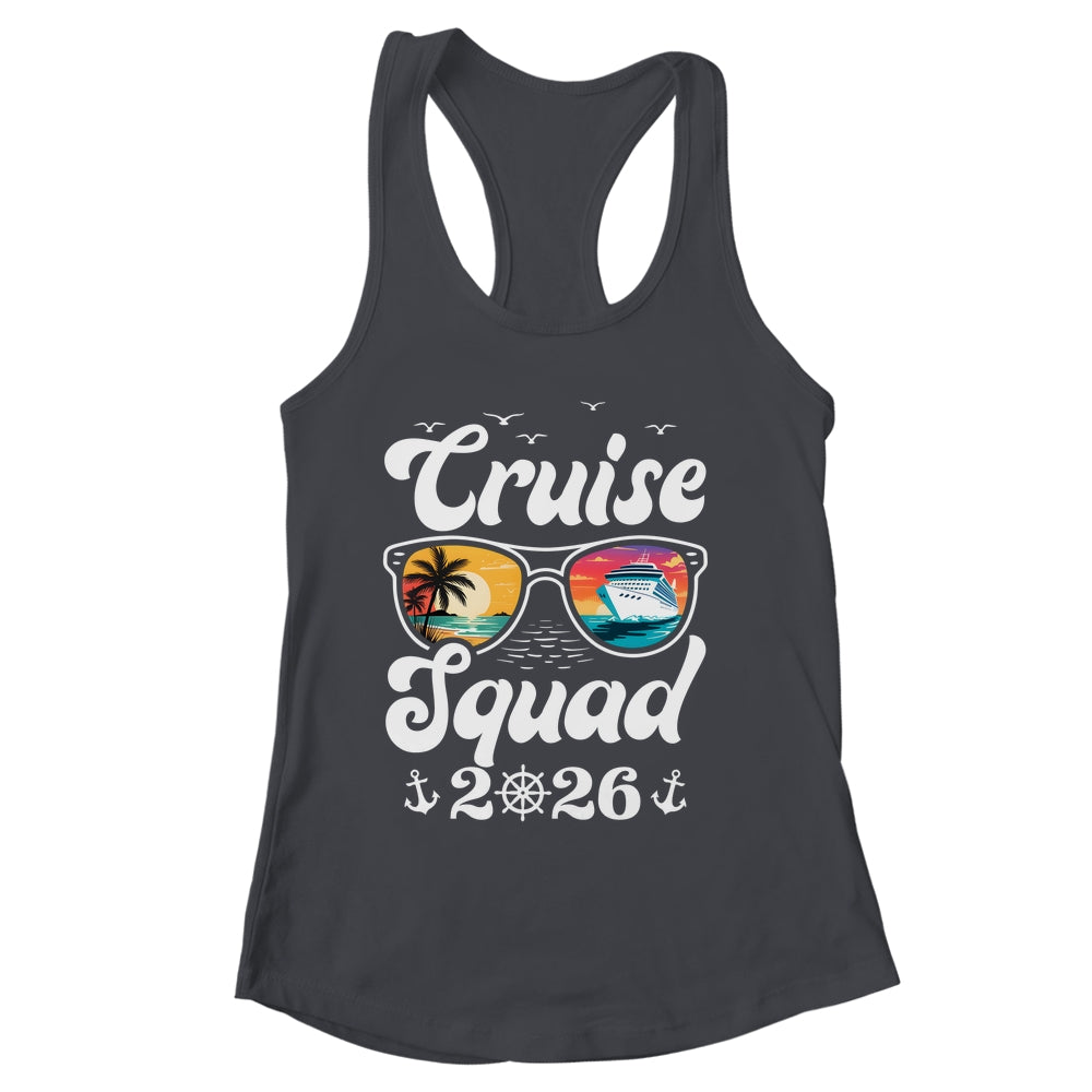 Funny Cruise Squad 2026 Summer Vacation Matching Family Shirt & Tank Top | siriusteestore