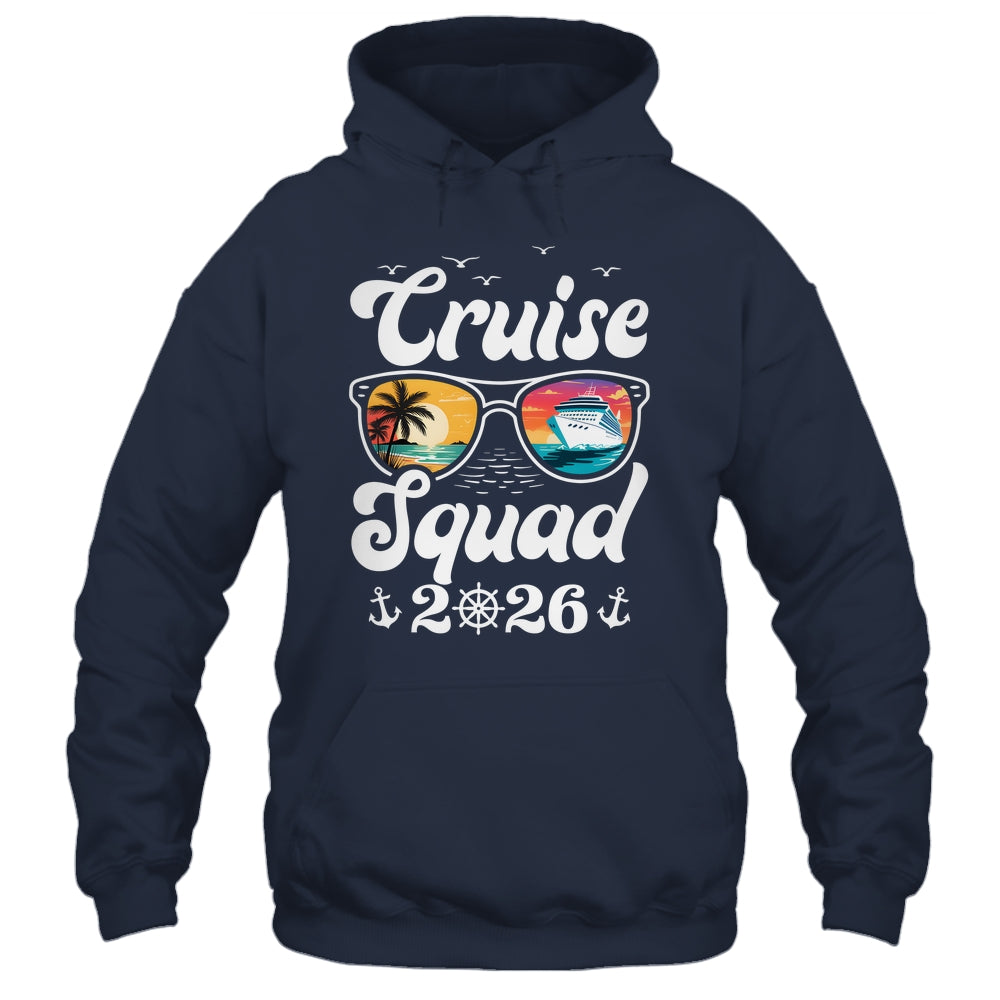 Funny Cruise Squad 2026 Summer Vacation Matching Family Shirt & Tank Top | siriusteestore