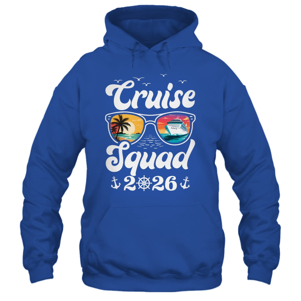 Funny Cruise Squad 2026 Summer Vacation Matching Family Shirt & Tank Top | siriusteestore