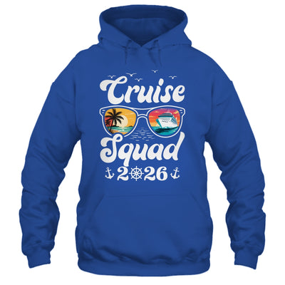 Funny Cruise Squad 2026 Summer Vacation Matching Family Shirt & Tank Top | siriusteestore