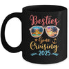 Funny Cruising Friends Squad 2025 Besties Gone Cruising Mug | siriusteestore