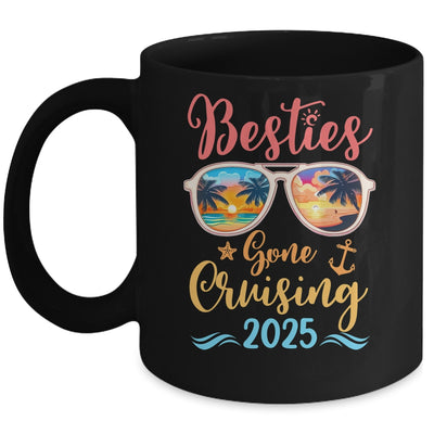 Funny Cruising Friends Squad 2025 Besties Gone Cruising Mug | siriusteestore