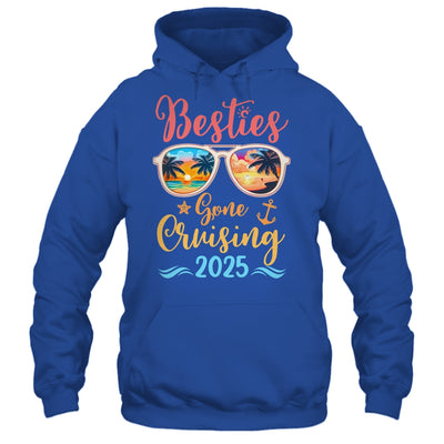 Funny Cruising Friends Squad 2025 Besties Gone Cruising Shirt & Tank Top | siriusteestore