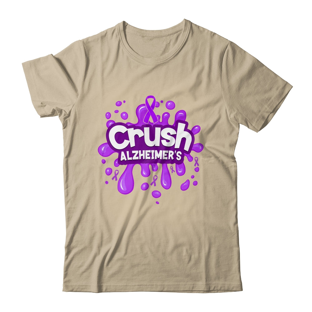 Funny Crush Alzheimer's Awareness Design Women Mom Grandma Shirt & Tank Top | siriusteestore