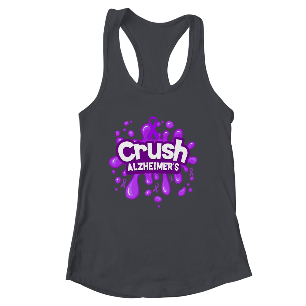 Funny Crush Alzheimer's Awareness Design Women Mom Grandma Shirt & Tank Top | siriusteestore