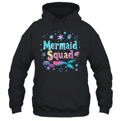 Funny Cute Mermaid Squad Birthday Party Daughter Girls Shirt & Tank Top | siriusteestore