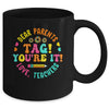 Funny Dear Parents Tag You're It Love Teachers School Mug | siriusteestore