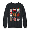 Funny Dental Christmas Teeth Cute Xmas Dentist Squad Crew Shirt & Sweatshirt | siriusteestore
