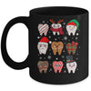 Funny Dental Christmas Teeth Cute Xmas Dentist Squad Crew Mug | siriusteestore