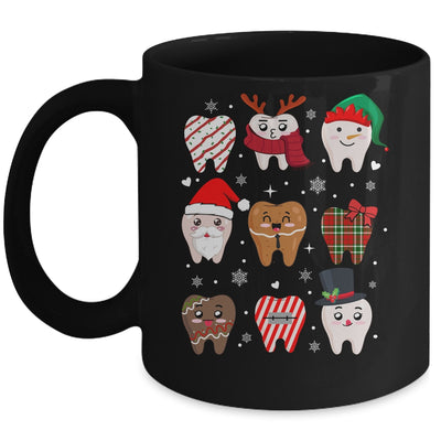 Funny Dental Christmas Teeth Cute Xmas Dentist Squad Crew Mug | siriusteestore