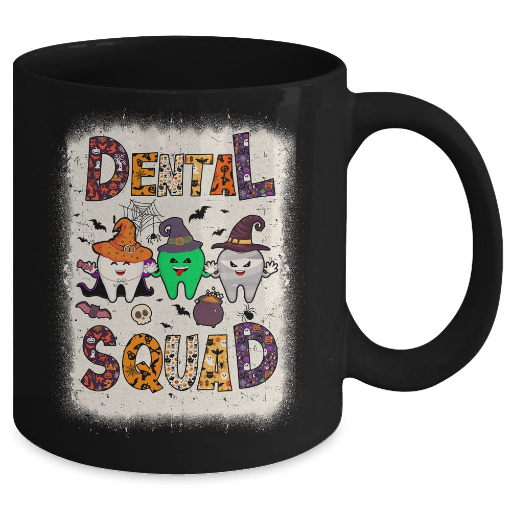 Funny Dental Squad Spooky Dentist Tooth Halloween Costume Mug | siriusteestore