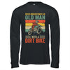 Funny Dirt Bike Art For Dirtbike Lover Men Grandpa Motorbike Shirt & Hoodie | siriusteestore