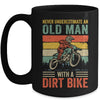 Funny Dirt Bike Art For Dirtbike Lover Men Grandpa Motorbike Mug | siriusteestore