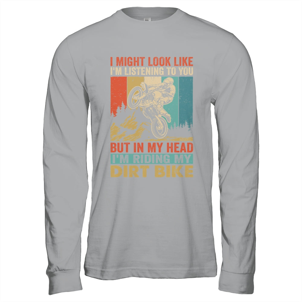 Funny Dirt Bike Art For Men Motocross Dirt Dirt Rider Retro Shirt & Hoodie | siriusteestore