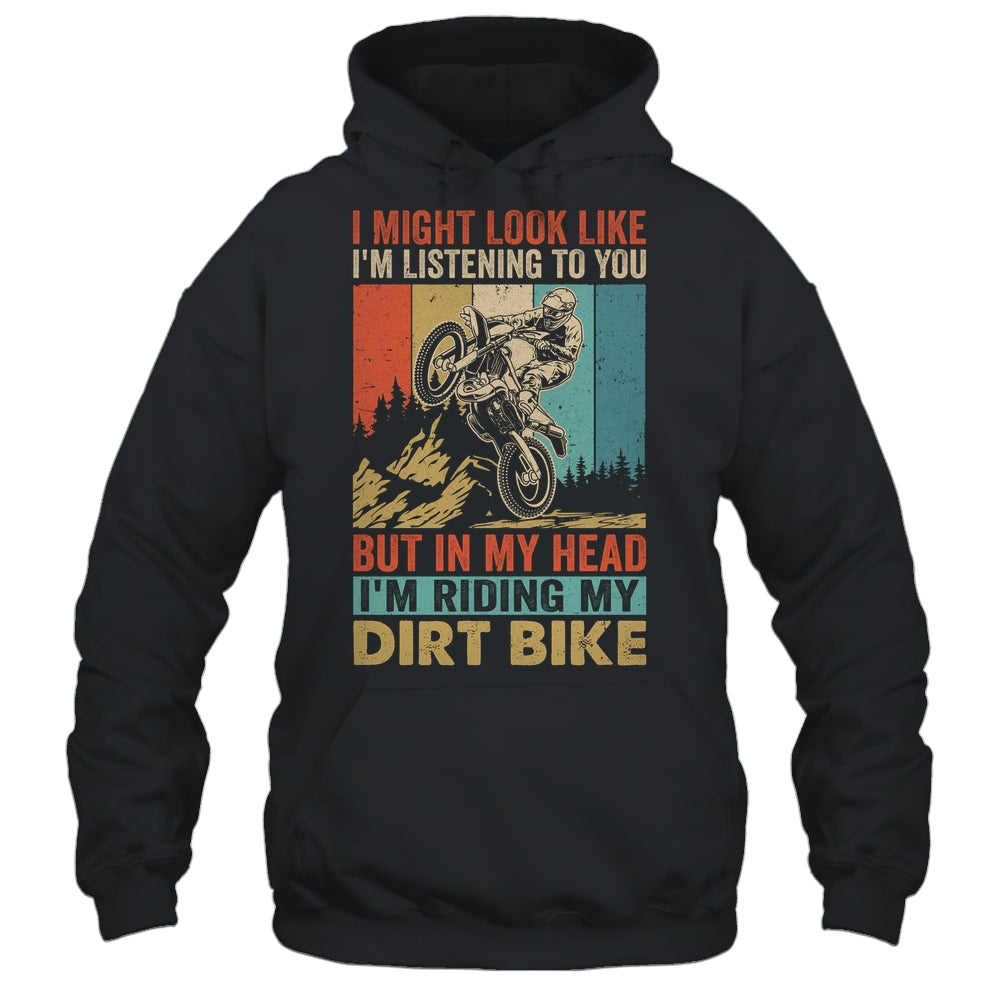 Funny Dirt Bike Art For Men Motocross Dirt Dirt Rider Retro Shirt & Hoodie | siriusteestore