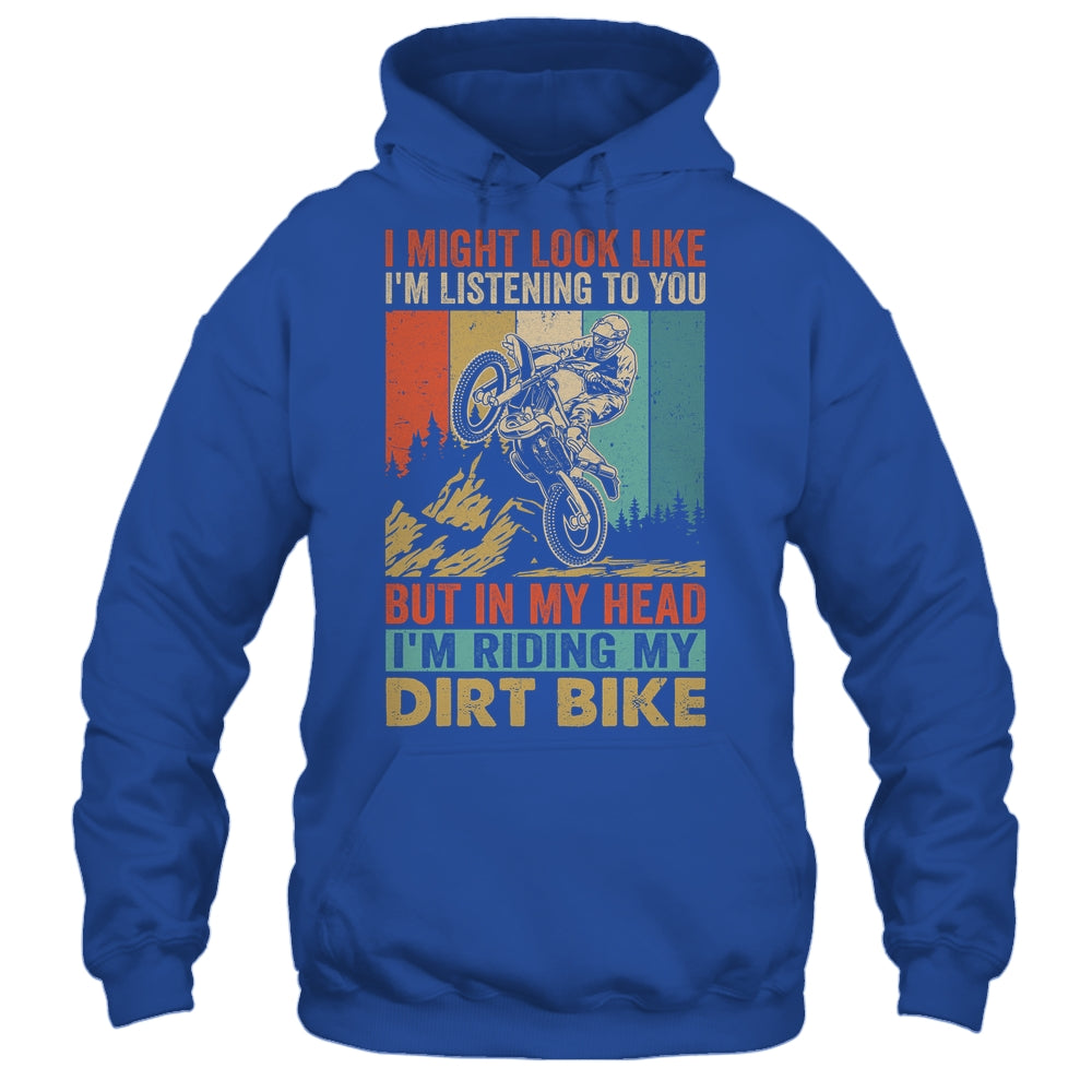 Funny Dirt Bike Art For Men Motocross Dirt Dirt Rider Retro Shirt & Hoodie | siriusteestore