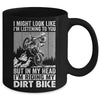 Funny Dirt Bike Art For Men Women Motocross Dirt Dirt Rider Mug | siriusteestore