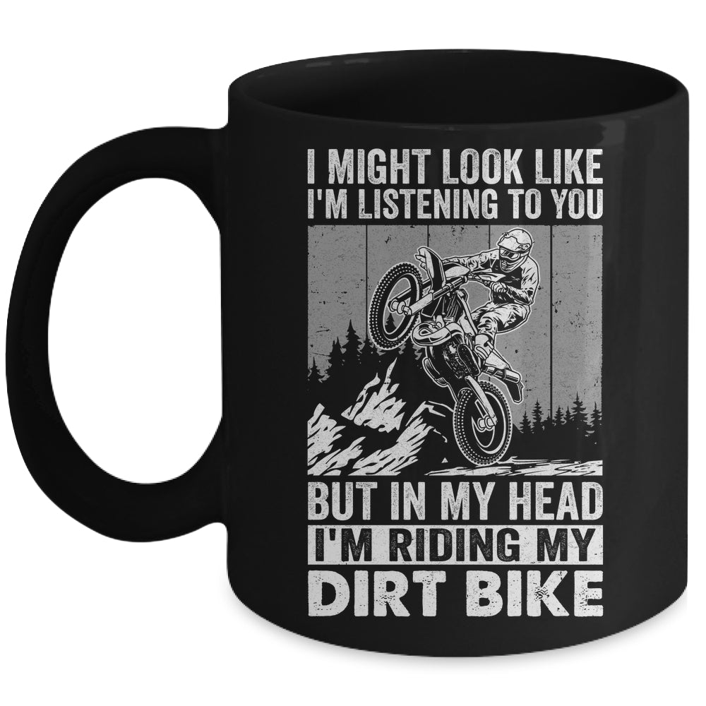 Funny Dirt Bike Art For Men Women Motocross Dirt Dirt Rider Mug | siriusteestore