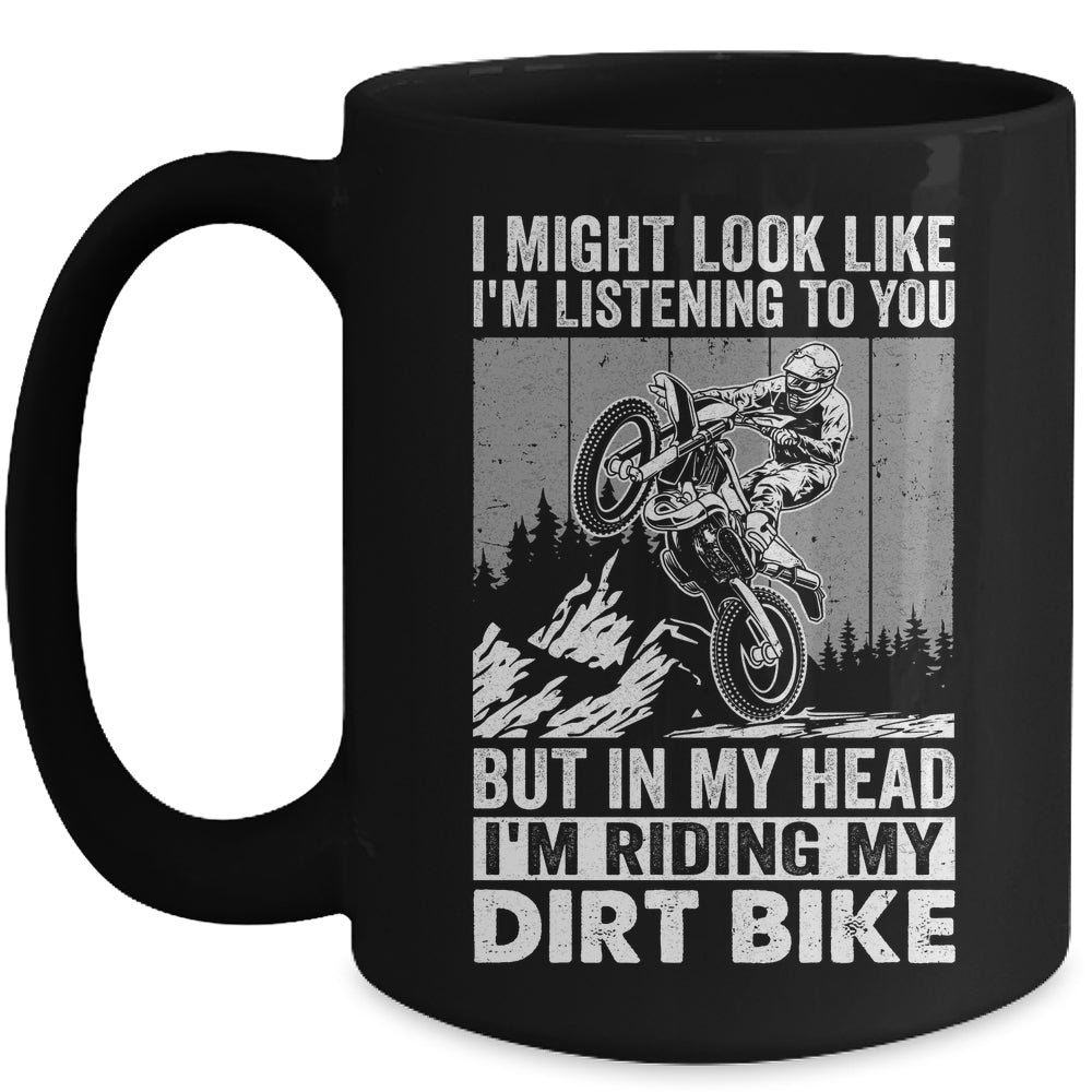 Funny Dirt Bike Art For Men Women Motocross Dirt Dirt Rider Mug | siriusteestore