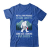 Funny Disc Golf Art For Men Women Bigfoot Disc Golf Players Shirt & Tank Top | siriusteestore