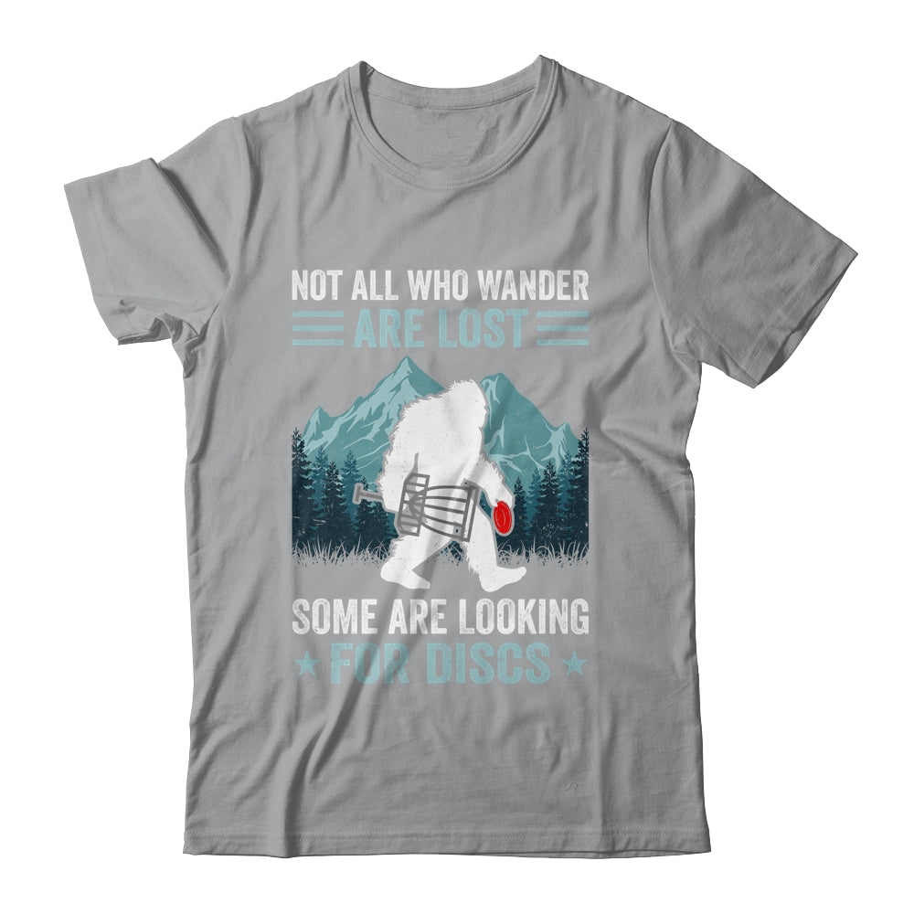 Funny Disc Golf Art For Men Women Bigfoot Disc Golf Players Shirt & Tank Top | siriusteestore