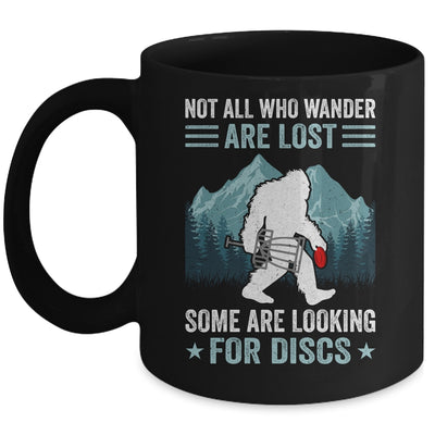 Funny Disc Golf Art For Men Women Bigfoot Disc Golf Players Mug | siriusteestore