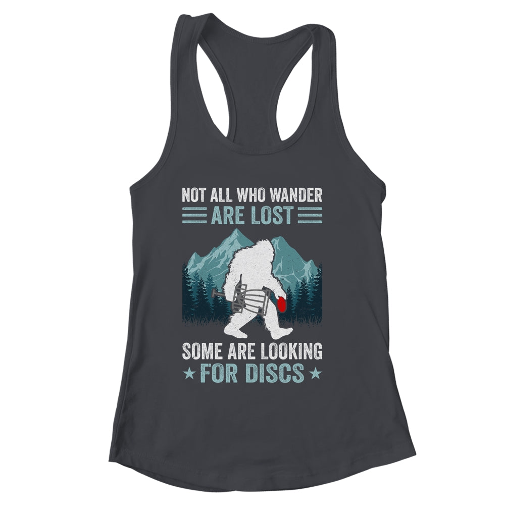 Funny Disc Golf Art For Men Women Bigfoot Disc Golf Players Shirt & Tank Top | siriusteestore