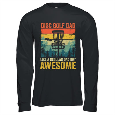 Funny Disc Golf Dad Like A Regular Dad But Awesome Retro Shirt & Hoodie | siriusteestore