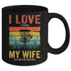 Funny Disc Golf For Husband I Love My Wife Vintage Mug | siriusteestore