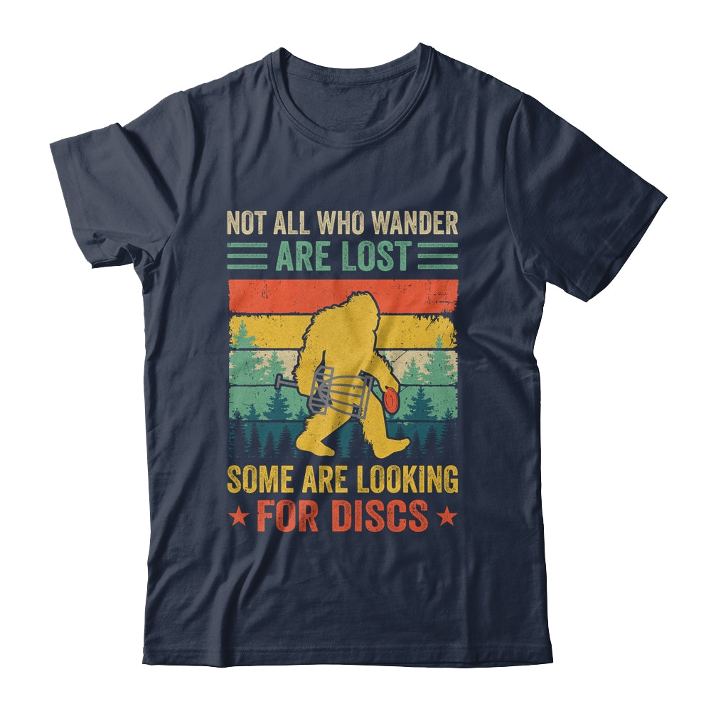 Funny Disc Golf For Men Women Bigfoot Disc Golf Player Retro Shirt & Tank Top | siriusteestore