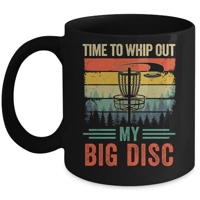 Funny Disc Golf For Men Women Hit Trees And Curse Retro Mug | siriusteestore