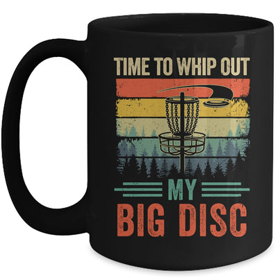 Funny Disc Golf For Men Women Hit Trees And Curse Retro Mug | siriusteestore