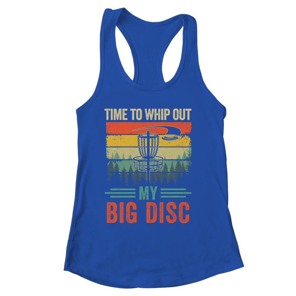 Funny Disc Golf For Men Women Hit Trees And Curse Retro Shirt & Tank Top | siriusteestore