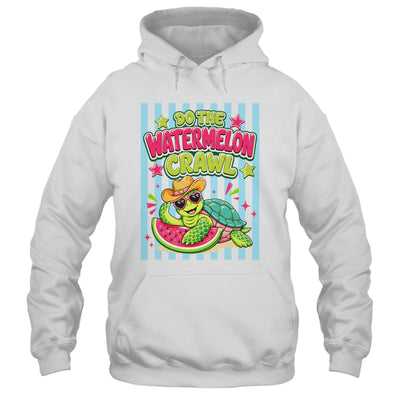 Funny Do The Watermelon Crawl Striped Turtle Summer Beach Shirt & Tank Top | siriusteestore