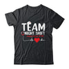 Funny Docter Nurse Life RN LPN CNA Healthcare Heartbeat Love Shirt & Hoodie | siriusteestore