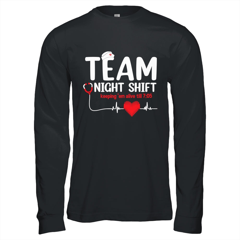 Funny Docter Nurse Life RN LPN CNA Healthcare Heartbeat Love Shirt & Hoodie | siriusteestore