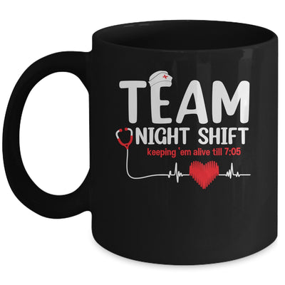 Funny Docter Nurse Life RN LPN CNA Healthcare Heartbeat Love Mug | siriusteestore