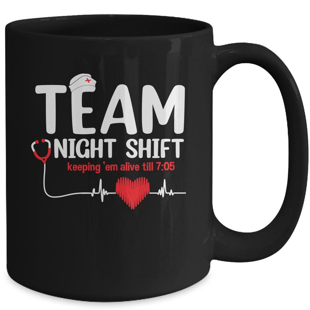 Funny Docter Nurse Life RN LPN CNA Healthcare Heartbeat Love Mug | siriusteestore
