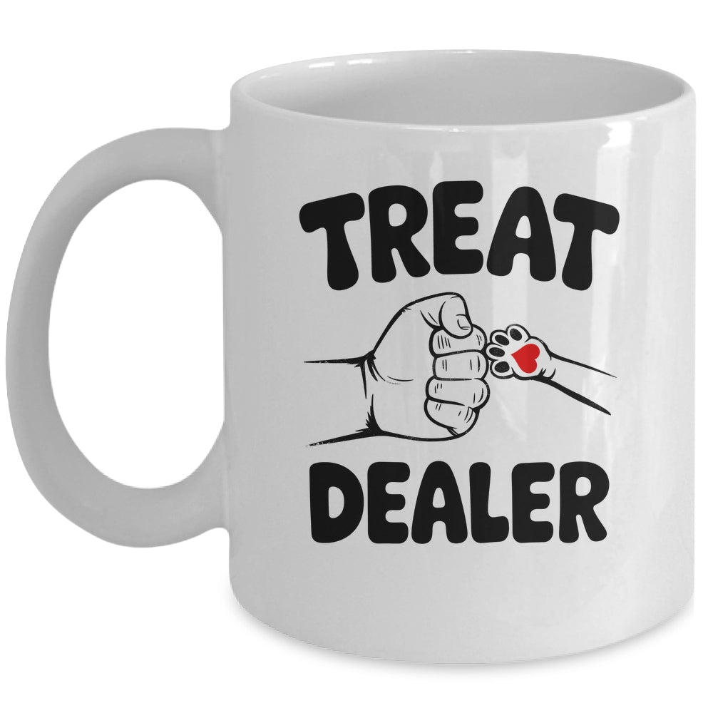 Funny Dog Treat Dealer Cat Dog Lover Men Women Pet Owner Mug | siriusteestore
