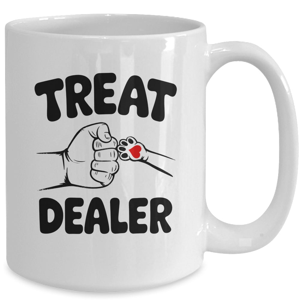 Funny Dog Treat Dealer Cat Dog Lover Men Women Pet Owner Mug | siriusteestore