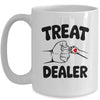Funny Dog Treat Dealer Cat Dog Lover Men Women Pet Owner Mug | siriusteestore